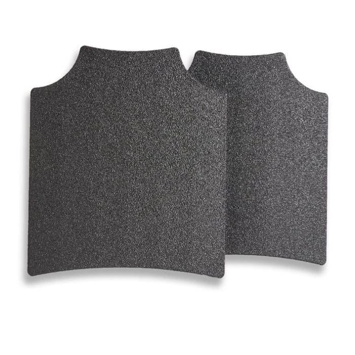 Guard Dog Tactical Level III+ 10X12 AR500 Steel Plate Pair | 8.5 Lbs/Per - Black - Set of 2 Plates