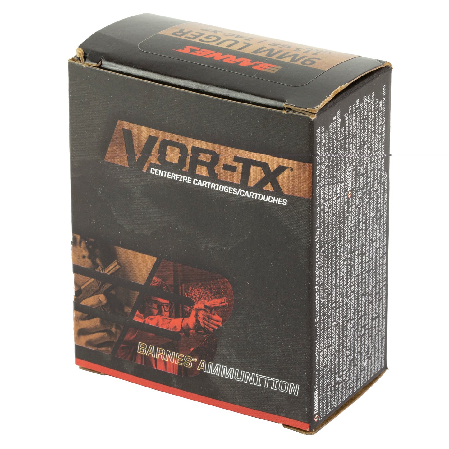 Barnes, VOR-TX, 9MM, 115 Grain, XPB, Hollow Point, 20 Round Box