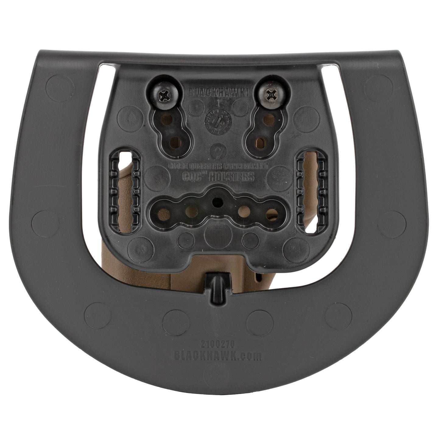 BLACKHAWK, CQC SERPA Holster With Belt and Paddle Attachment, Fits Glock 19/23/32, Right Hand, Coyote Tan