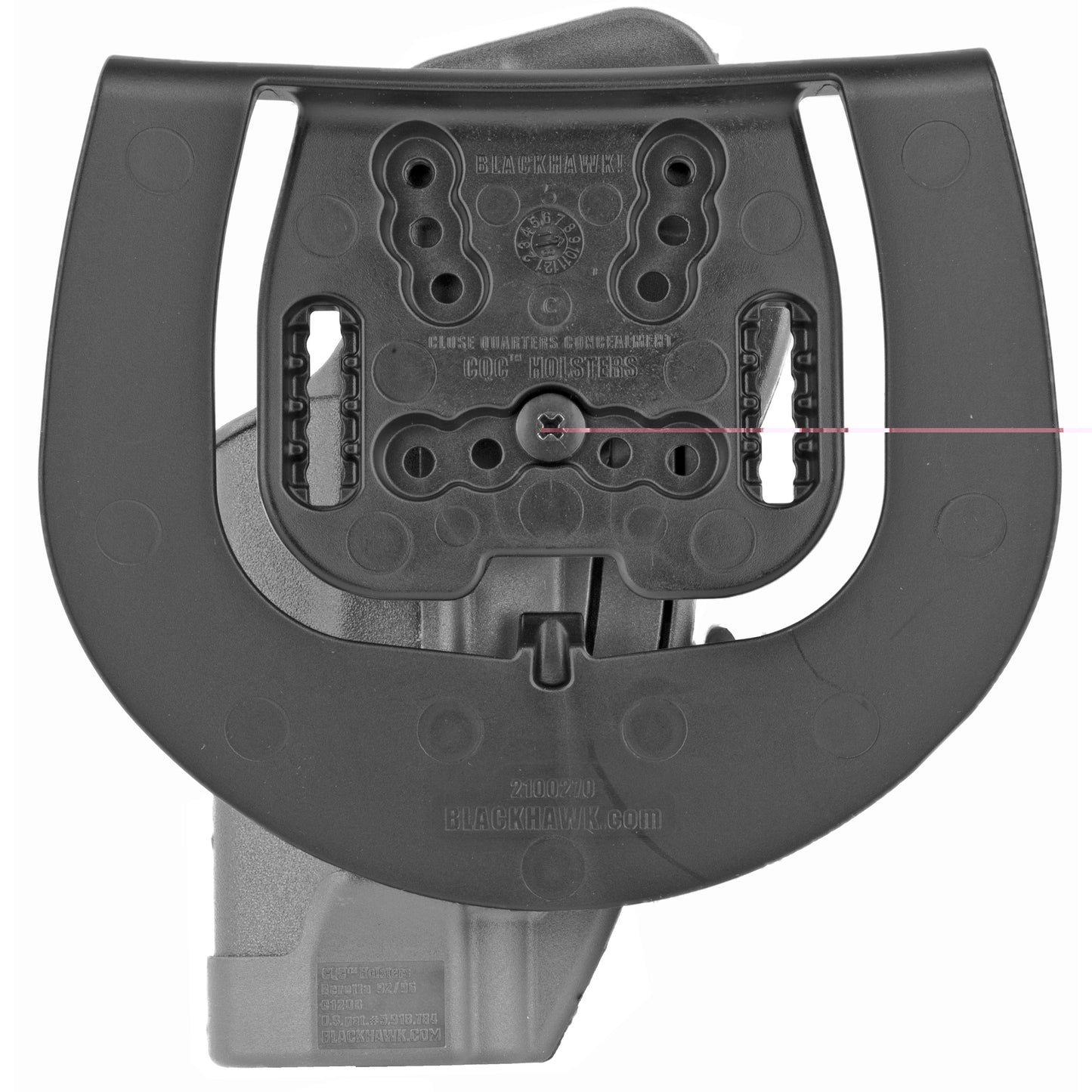 BLACKHAWK, SERPA Sportster, Fits Beretta 92/96 (Excludes the Elite/Brig Models), Right Hand, Gray Finish, Includes Paddle Platform Only