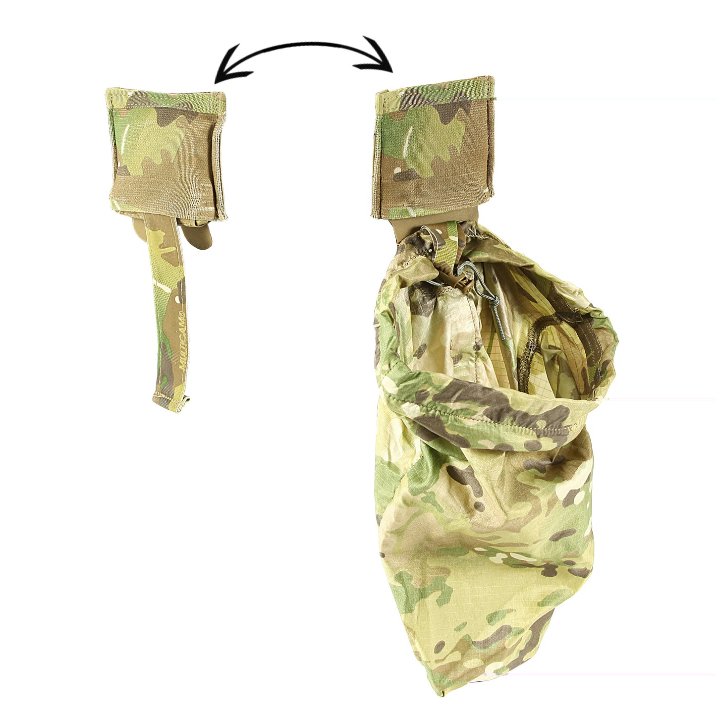 Blue Force Gear, Ten-Speed, Dump Pouch, MultiCam, Helium Whisper