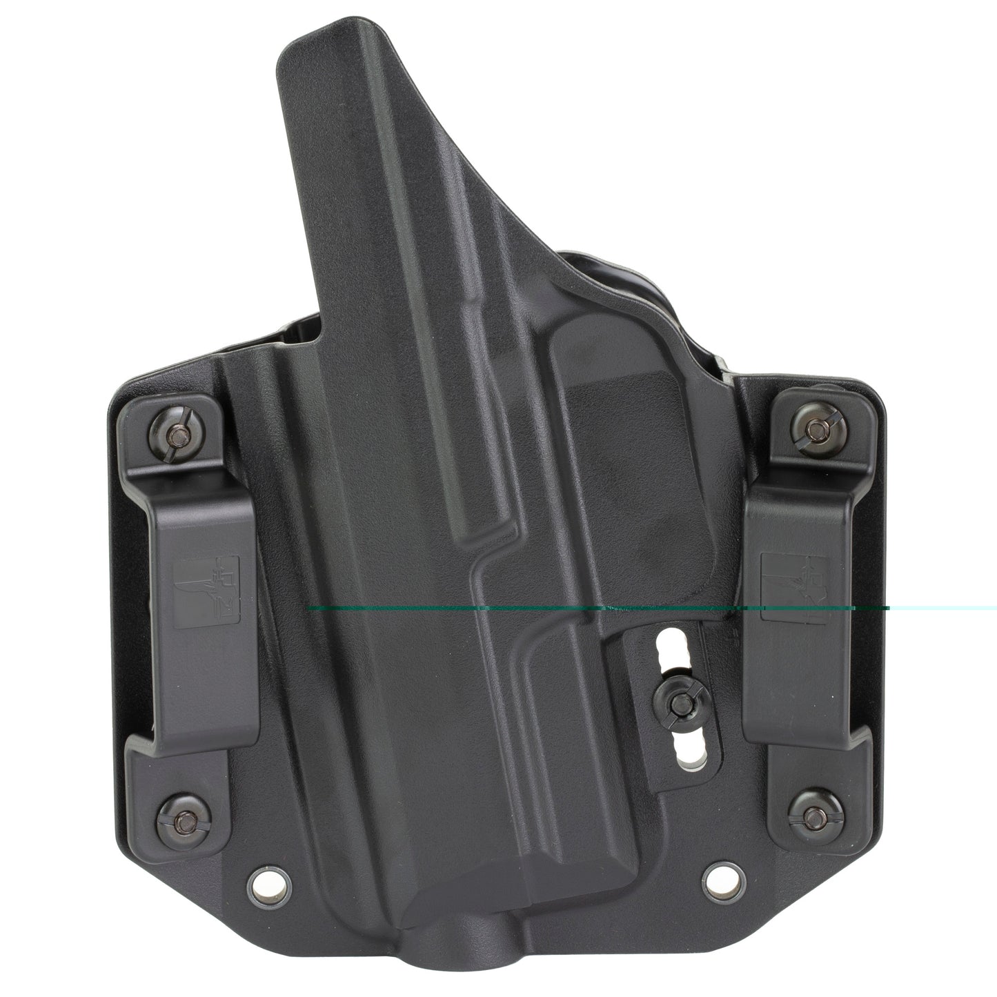 Bravo Concealment, BCA, OWB Concealment Holster, 1.5" Belt Loops, Fits HK VP9SK, Right Hand, Black, Polymer