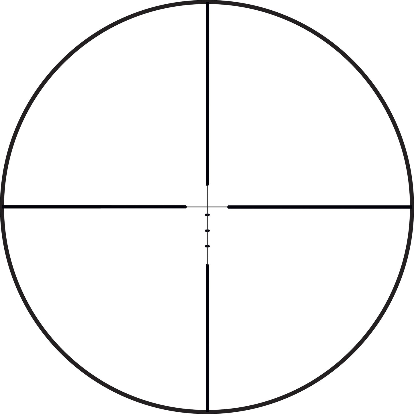 Burris, Fullfield E1, Rifle Scope, 3-9X Magnification, 40mm Objective Lens, 1" Main Tube, Ballistic Plex Muzzleloader Reticle, Matte Black