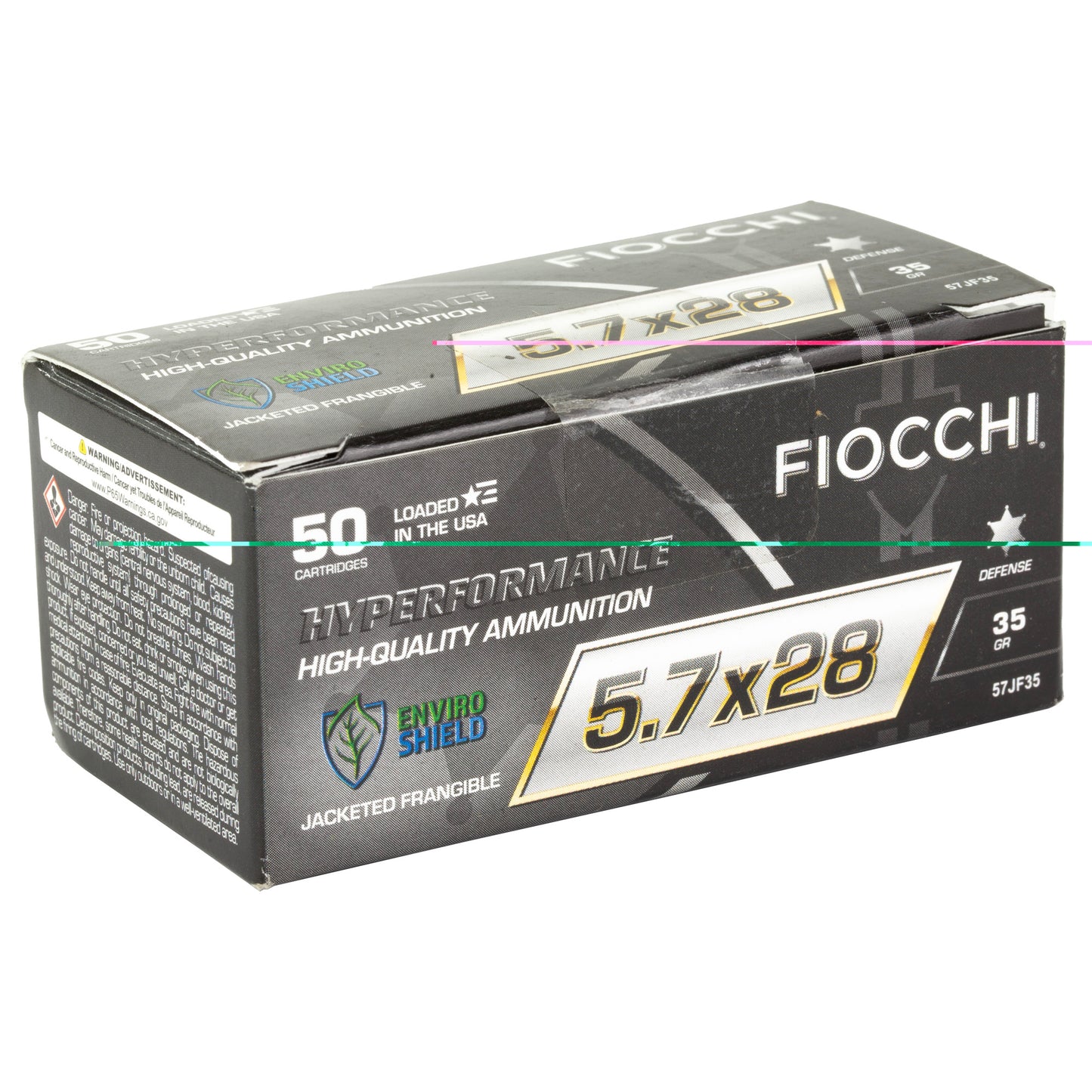 Fiocchi, Hyperformance, 5.7X28MM, 35 Grain, Frangible, 50 Round Box