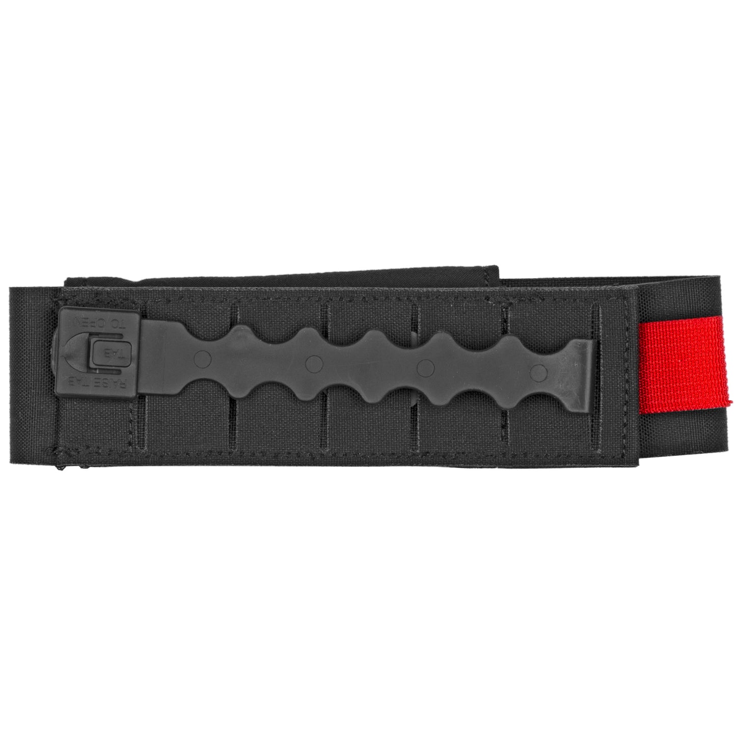 Grey Ghost Gear, Tourniquet Pouch, Attaches to Modular Webbing With One Short MALICE Clip, Black
