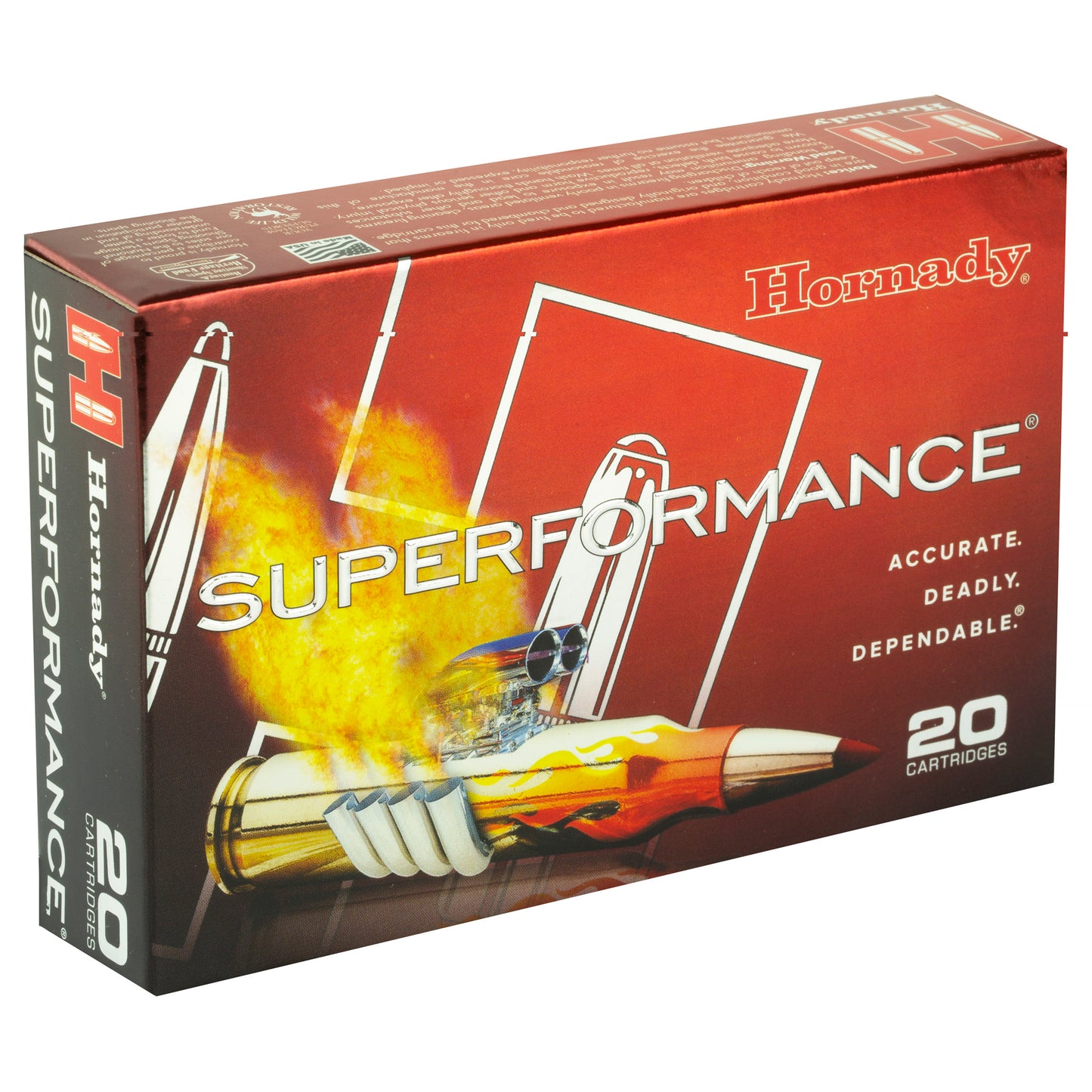 Hornady, Superformance Ammunition, 30-06, 150 Grain, SST, 20 Round Box