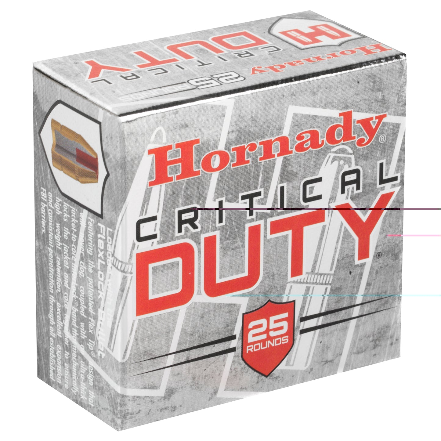 Hornady, Critical Duty, 9MM, 135 Grain, FlexLock Duty, 25 Round Box