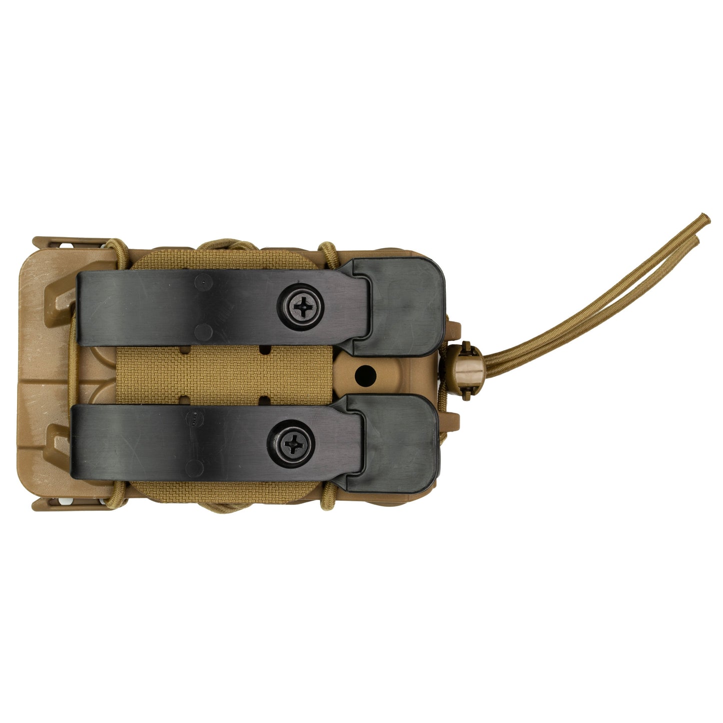 High Speed Gear, Polymer Taco, Single Magazine Pouch, Molle, Fits Most AR 15 Magazines, Polymer Construction, Coyote Brown