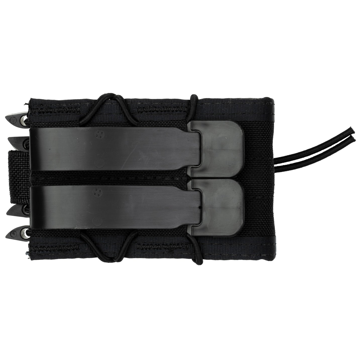 High Speed Gear, Double Decker TACO, Dual Magazine Pouch, Molle, Fits (1) Rifle Magazine and (1) Pistol Magazine, Hybrid Kydex and Nylon, Black