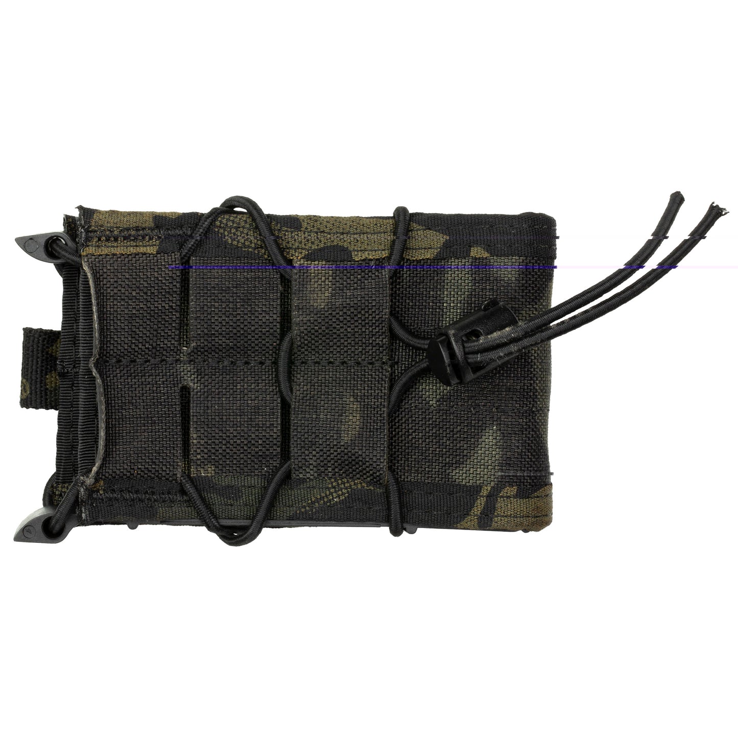 High Speed Gear, Rifle TACO, Single Magazine Pouch, MOLLE, Fits Most Rifle Magazines, Hybrid Kydex and Nylon, Multicam Black