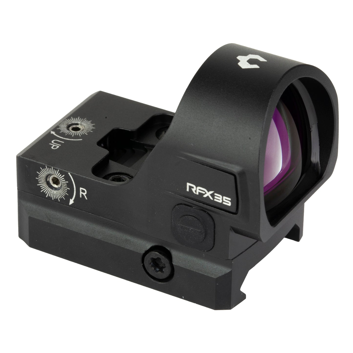 Viridian Weapon Technologies, RFX, Red Dot, 3 MOA Green Dot, 22x26mm Objective, Black, RMR Mounting Pattern, 3 MOA