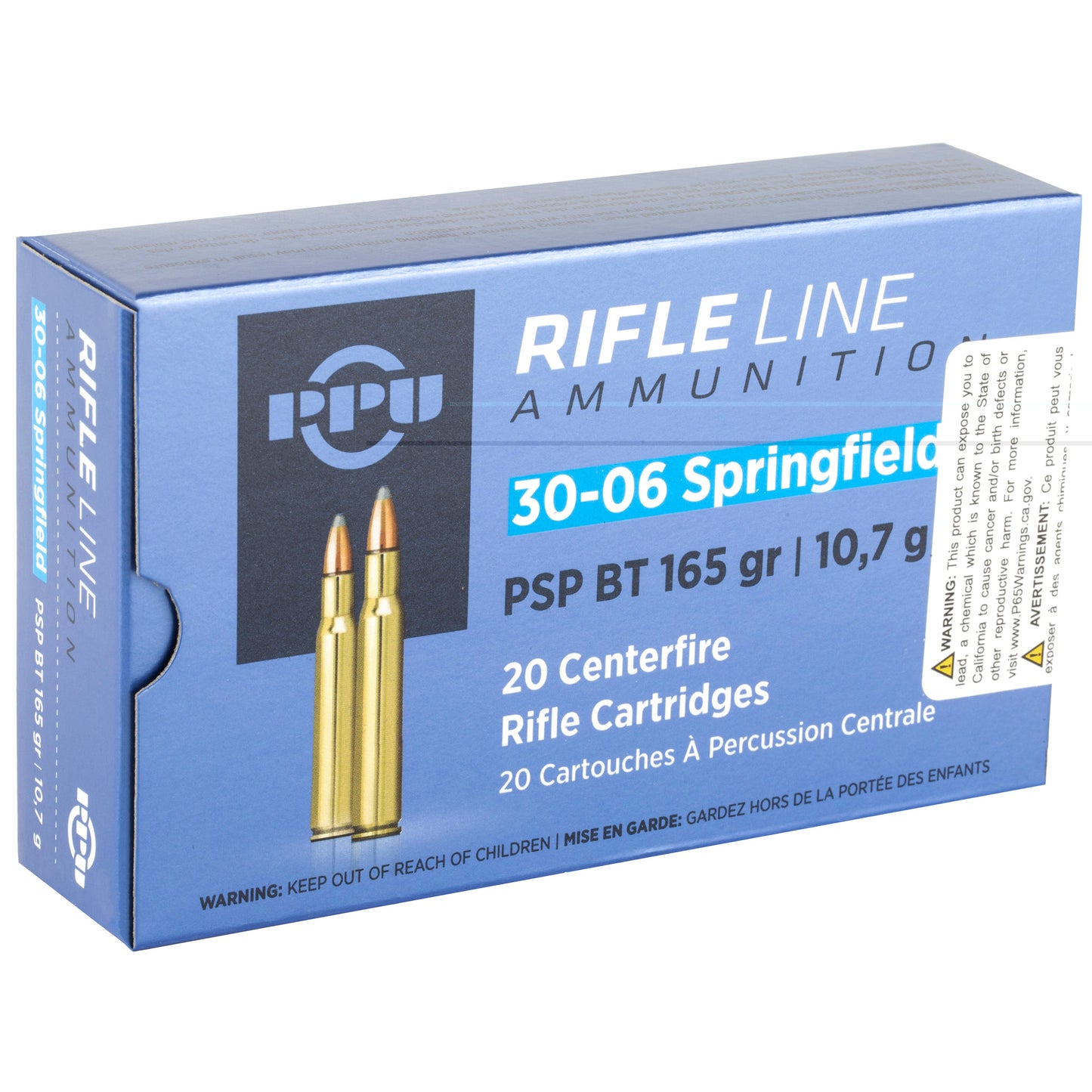 Prvi Partizan, Rifle, 30-06, 165 Grain, Pointed Soft Point, 20 Round Box