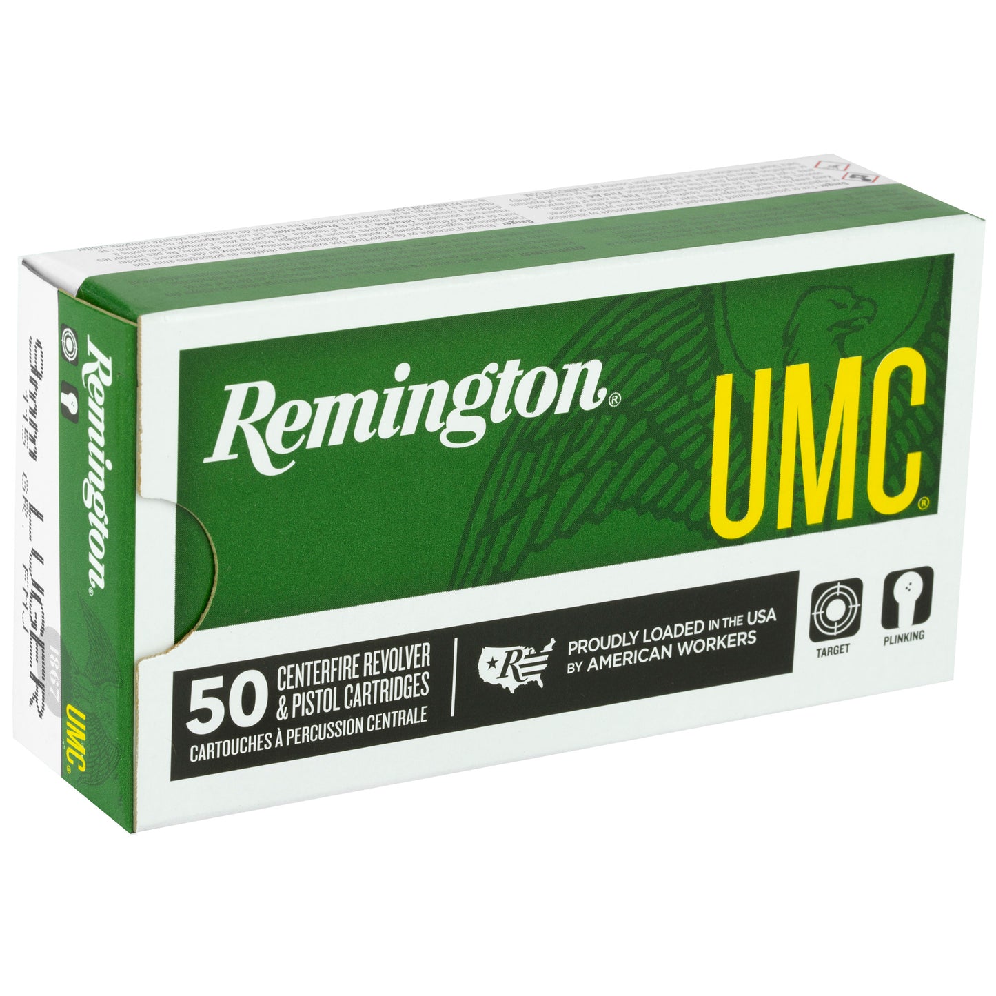 Remington, UMC, 9MM, 115 Grain, Full Metal Jacket, 50 Round Box