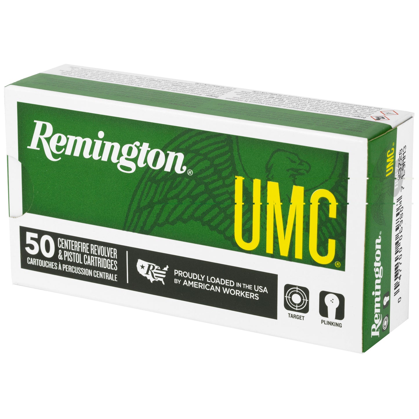 Remington, UMC, 9MM, 115 Grain, Full Metal Jacket, 50 Round Box