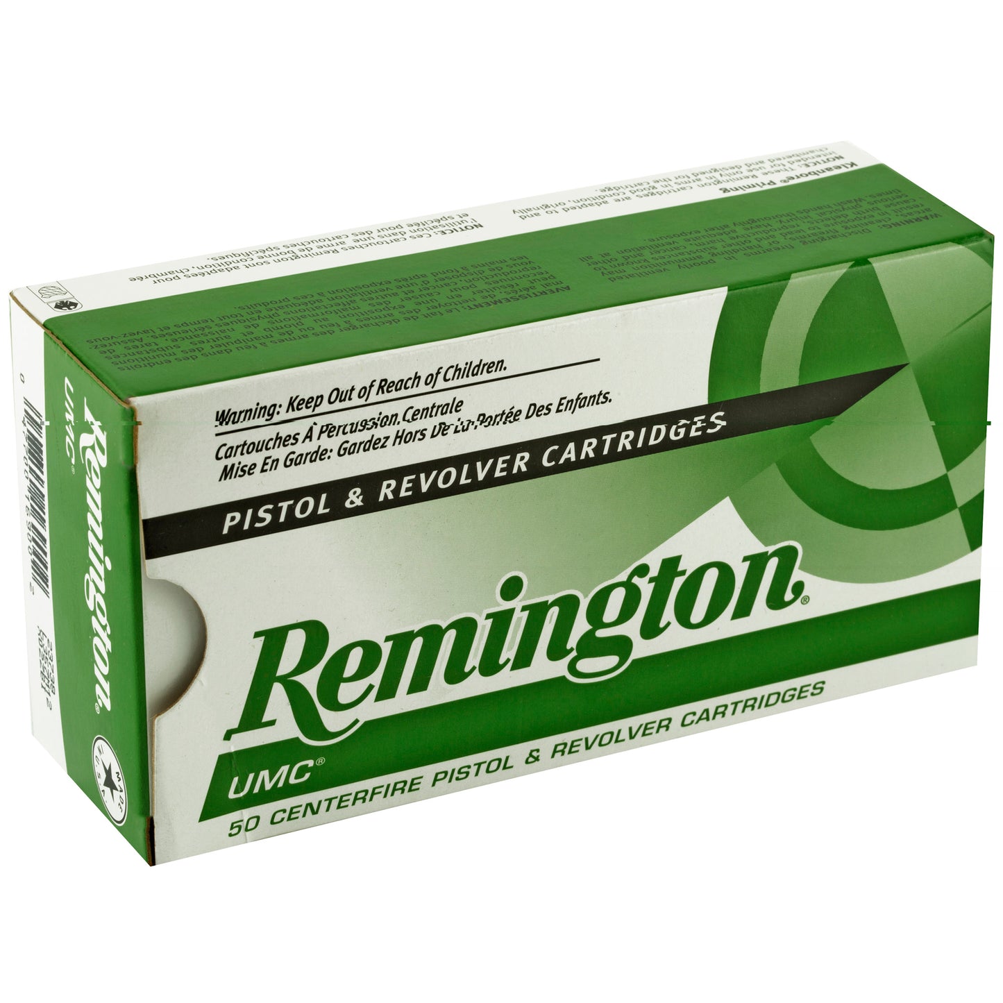 Remington, UMC, 357 Magnum, 125 Grain, Jacketed Soft Point, 50 Round Box