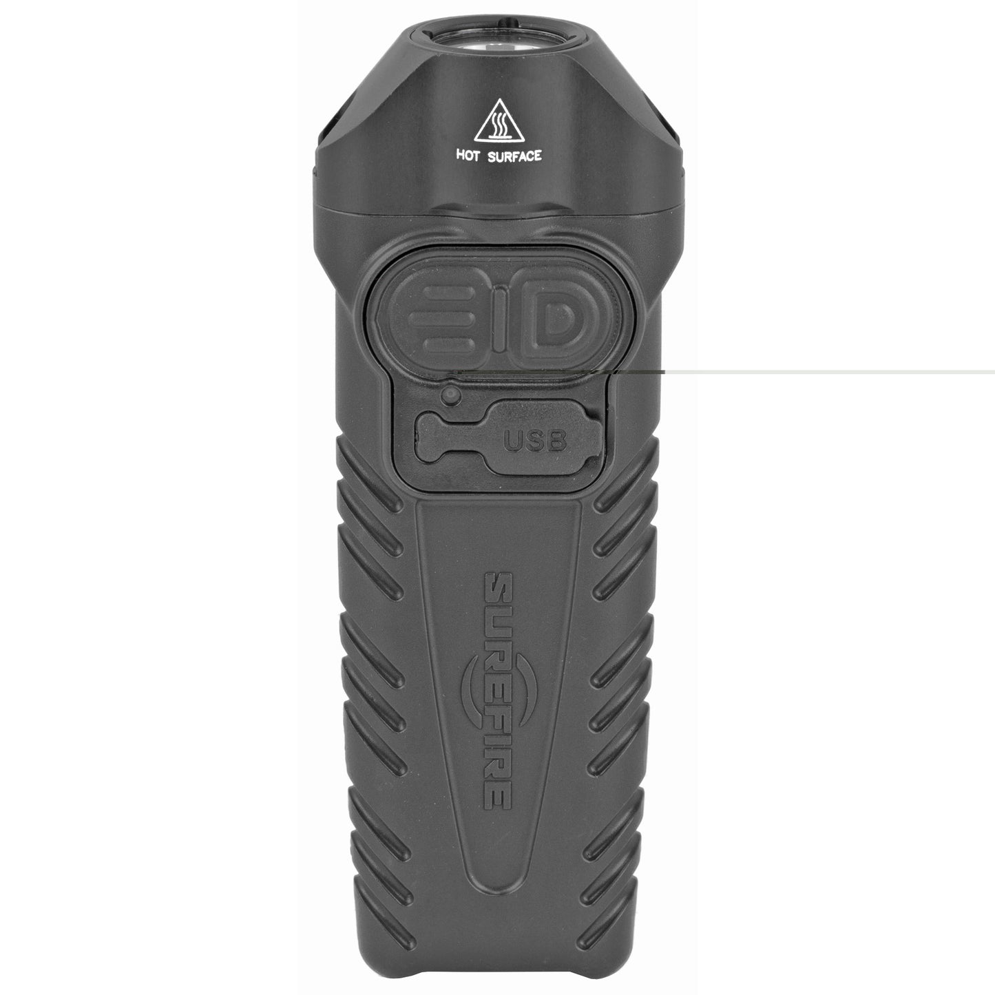 Surefire, STILETTO, Flashlight, High 1,000 Lumens, Medium 300 Lumens, Low 25 Lumens, Tactical Switch with Optional Strobe, Programmable, Black Mil-Spec Hard Anodized Aluminum Body, Black Melonite Coated Pocket Clip