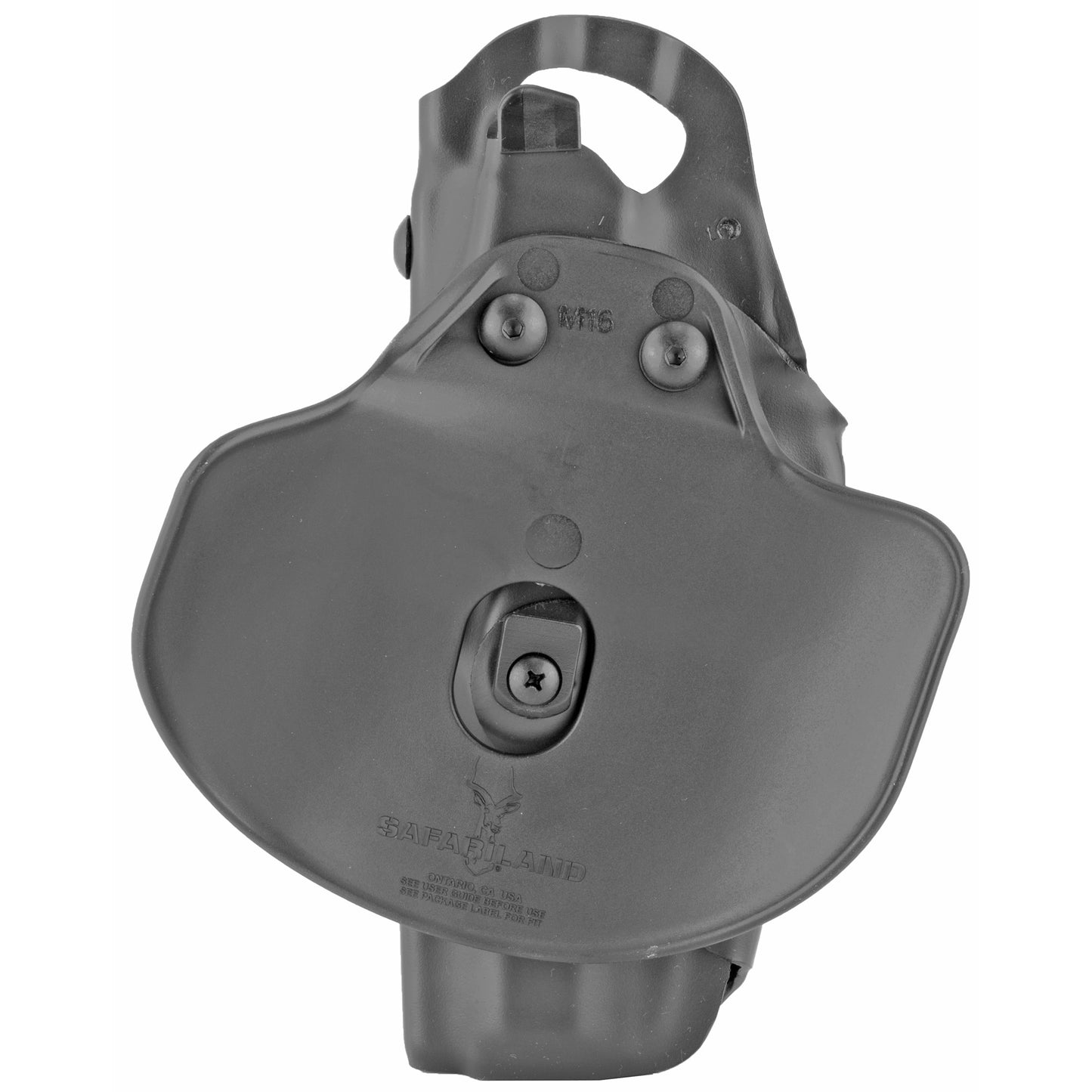Safariland, Model 6378, Paddle Holster, Fits Springfield Operator, Right Hand, Plain Black