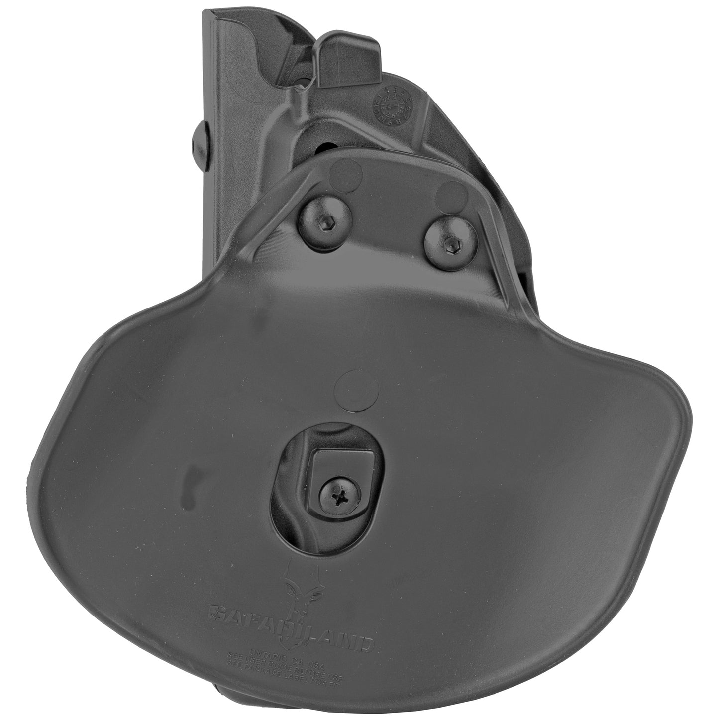 Safariland, 7378 7TS ALS Concealment Holster, Fits Glock 19/23, Kydex, Black, Flexible Paddle and Belt Loop, Right Hand