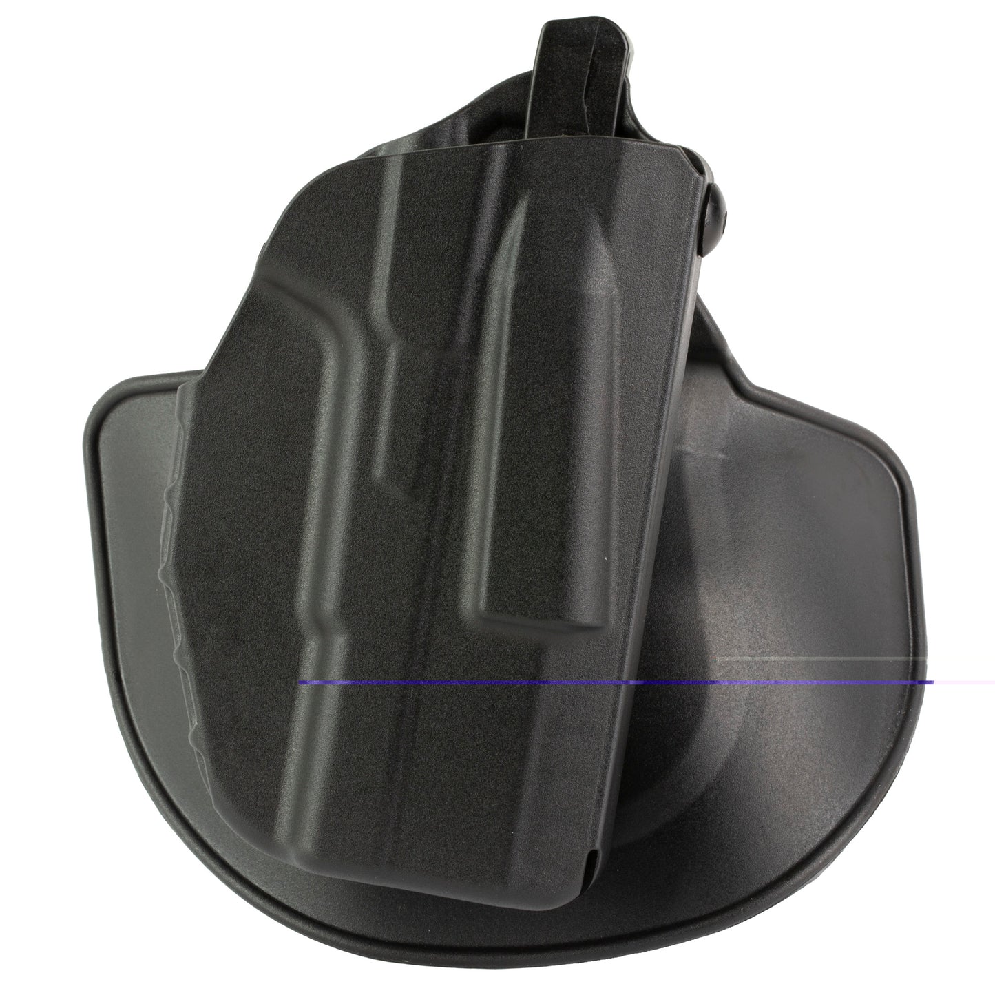 Safariland, 7378 7TS, ALS, Automatic Locking System, Outside the Waistband Paddle/Belt Loop Holster Combo, For Glock 43/43X/43X MOS/and Springfield Hellcat, Plain Finish, Black, Right Hand