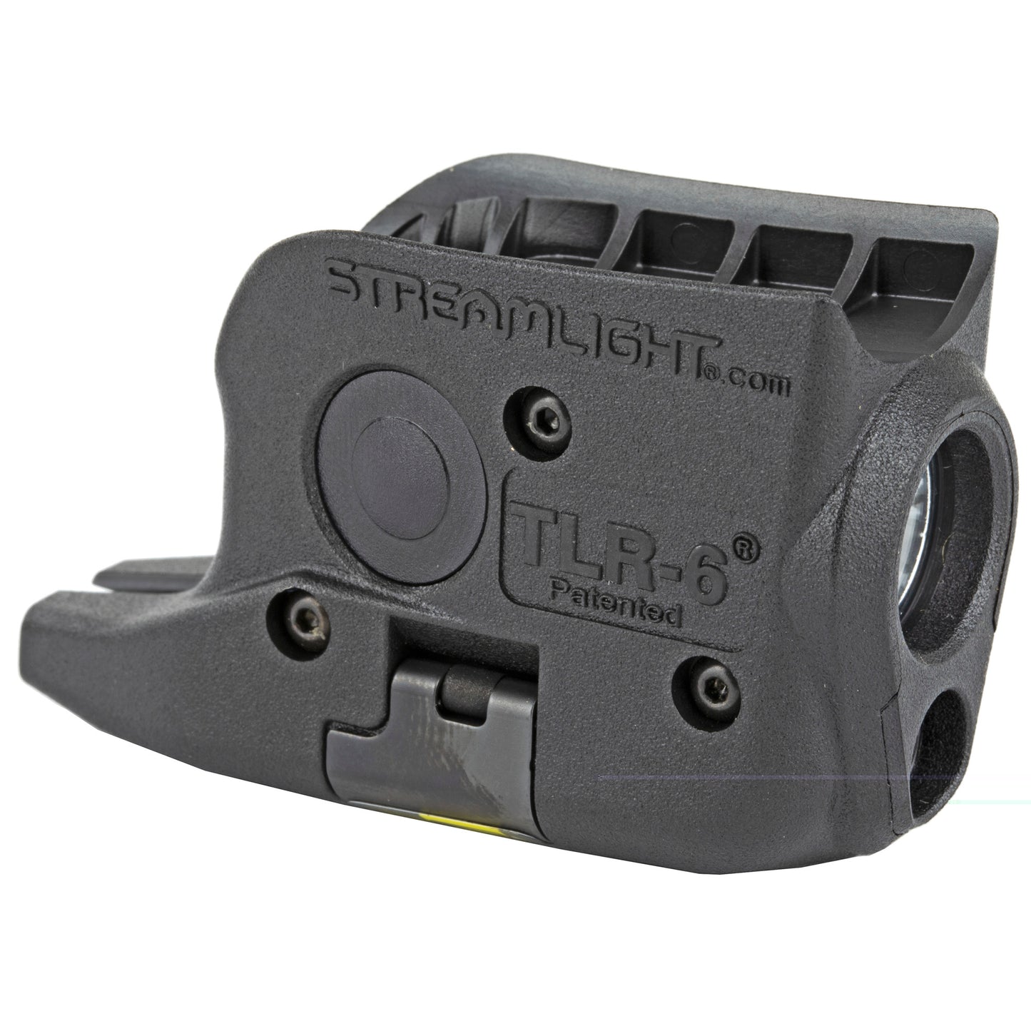 Streamlight, TLR-6, Tac Light with Laser, For Glock 42/43, Black, C4 LED, 100 Lumens, Red Laser, 2x CR1/3 N Lithium Batteries