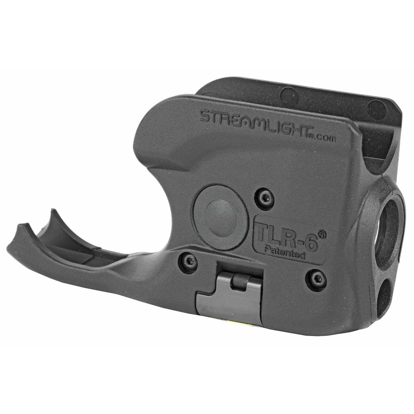 Streamlight, TLR-6, Tac Light w/laser, 100 Lumens, Non-Rail 1911 Handguns, Black, Two 3V CR-1/3 N Lithium Batteries