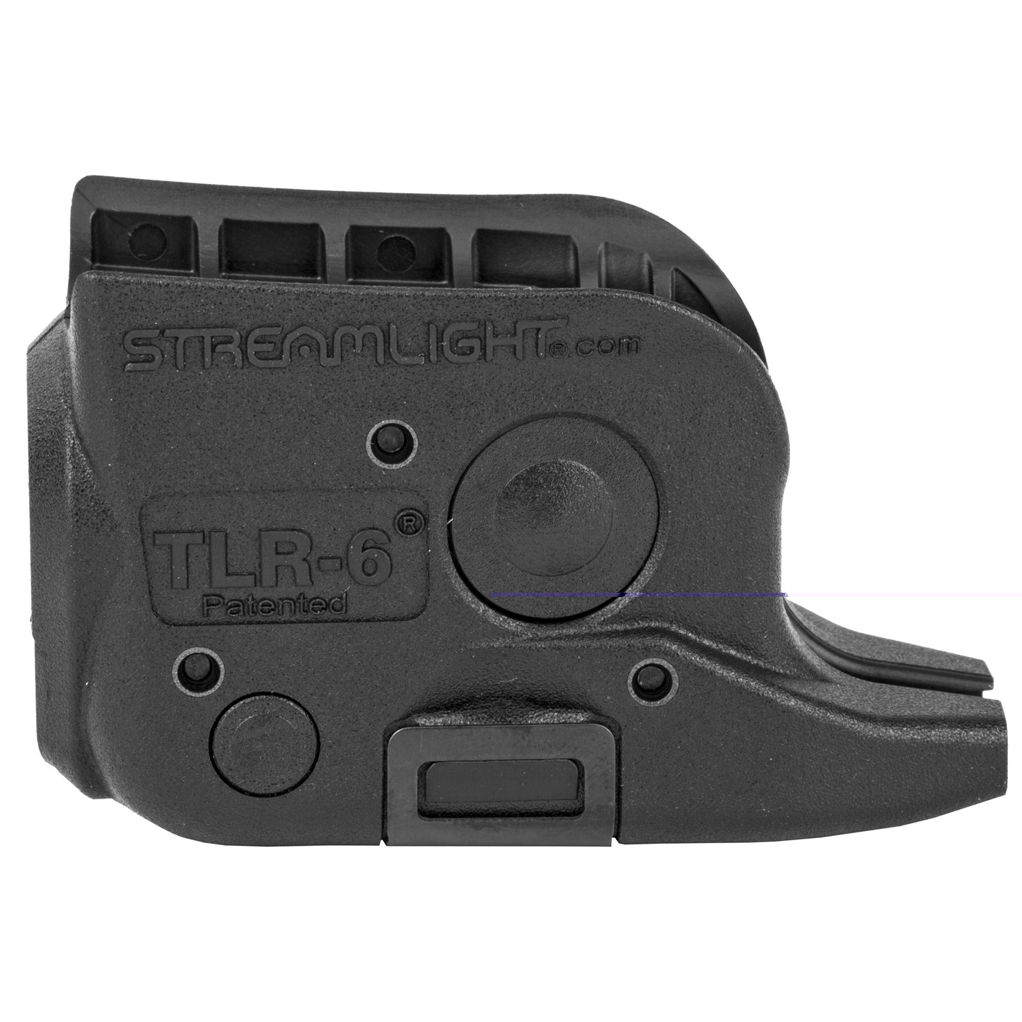 Streamlight, TLR-6, Weaponlight, Fits GLK 42/43, White LED, 100 Lumens, Includes 2 CR 1/3N Lithium Batteries, Black