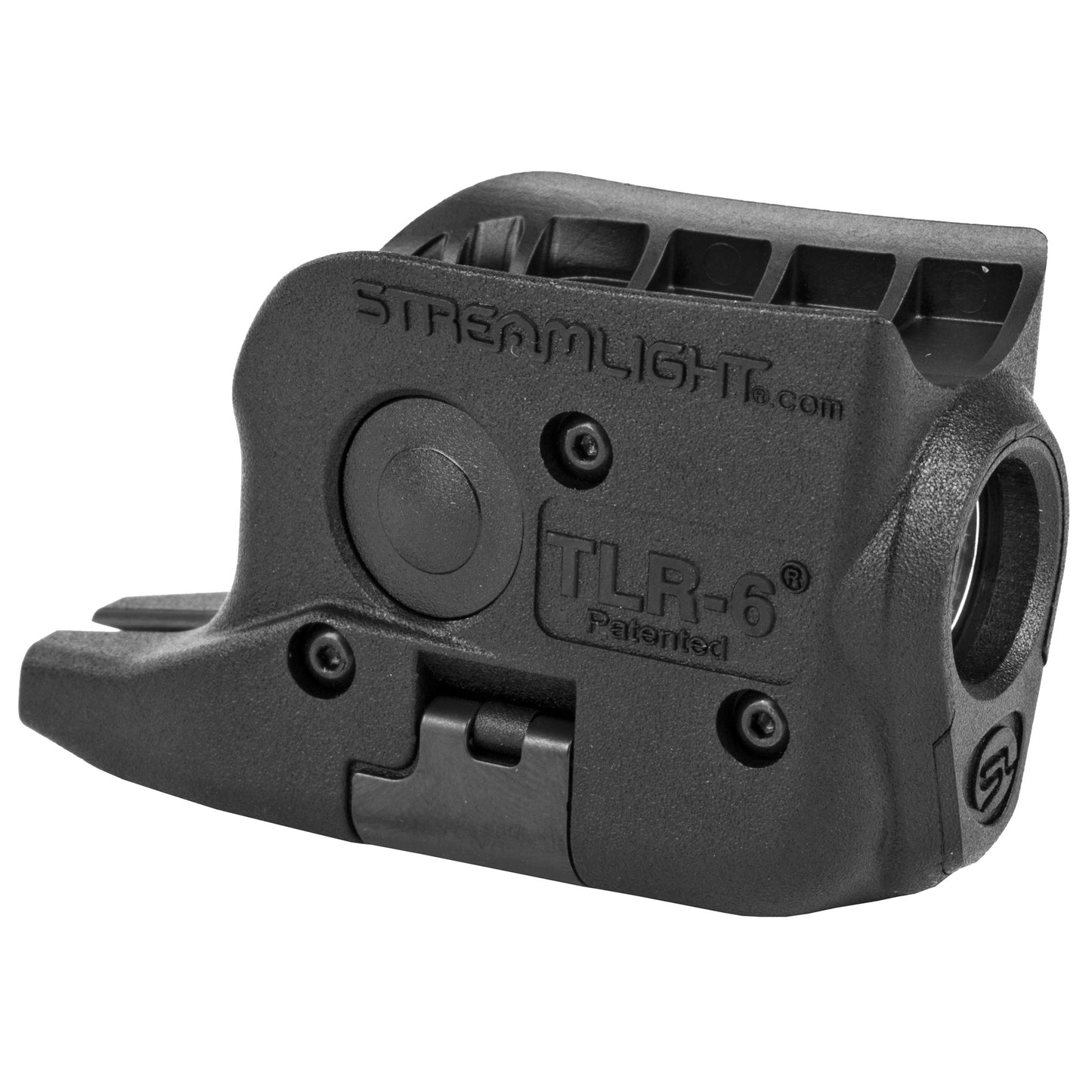 Streamlight, TLR-6, Weaponlight, Fits GLK 42/43, White LED, 100 Lumens, Includes 2 CR 1/3N Lithium Batteries, Black
