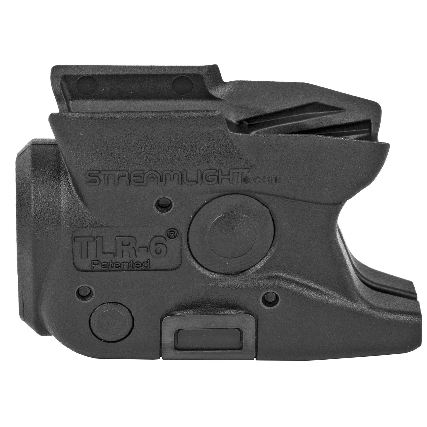 Streamlight, TLR-6, Weaponlight, Fits S&W M&P Shield, White LED 100 Lumens, Includes 2 CR 1/3N Lithium Batteries, Black