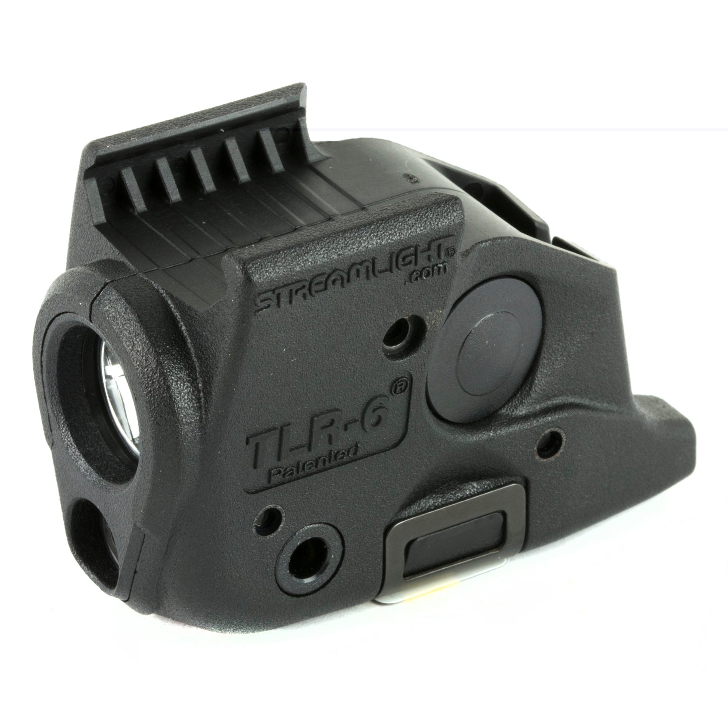 Streamlight, TLR-6, Tac Light w/laser, Springfield XD With Rail, White LED and Red Laser, 100 Lumens, Includes 2 CR 1/3N Lithium Batteries, Black