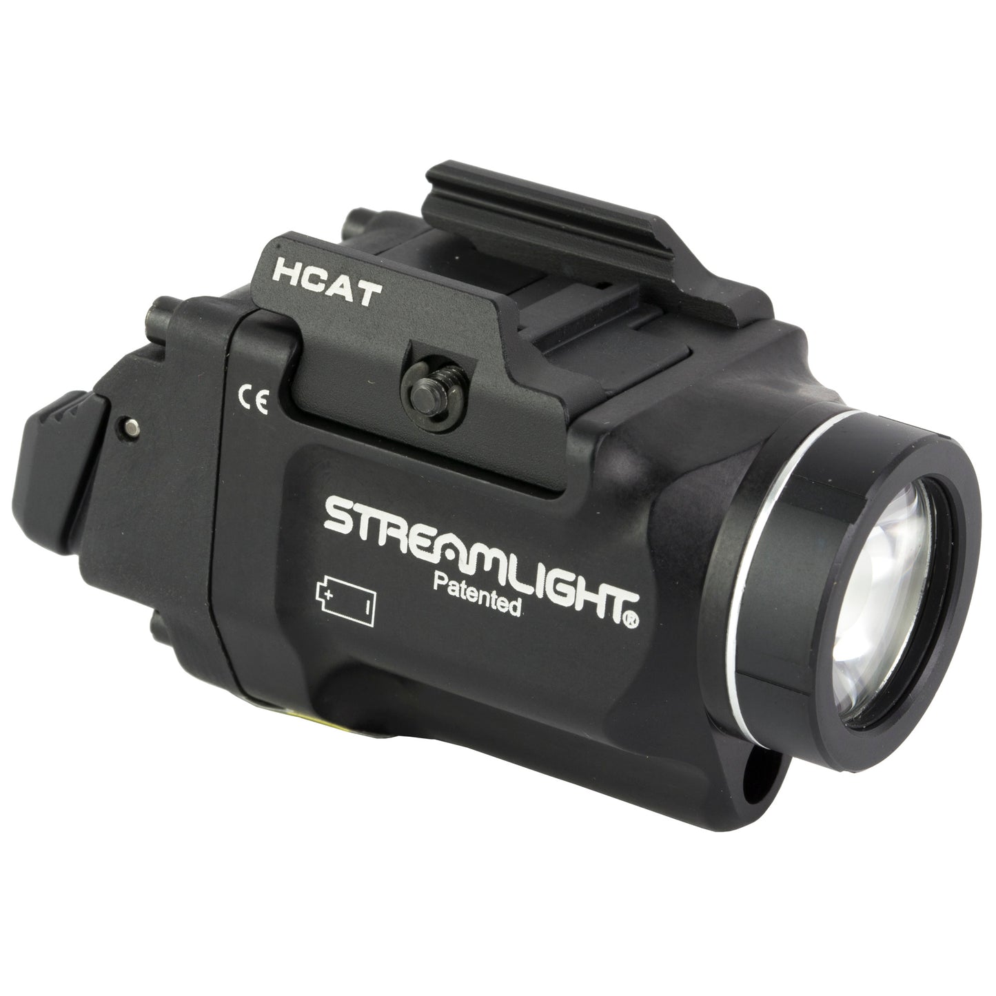 Streamlight, Streamlight TLR-8 Sub, White LED with Red Laser, Fits Springfield Hellcat, 500 Lumens, Anodized Finish, Black, Includes (1) CR123a Battery, Low and High Switches