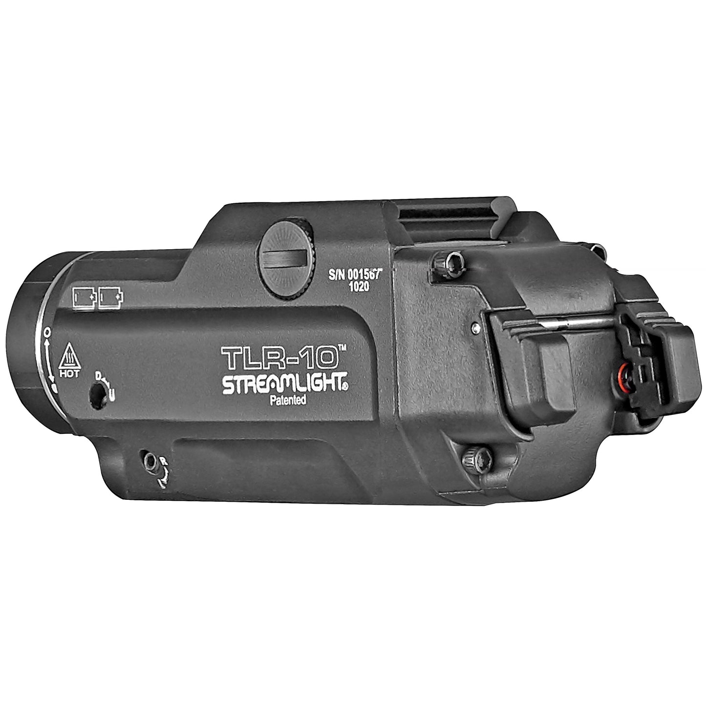 Streamlight, TLR-10 Flex, Tac Light w/laser, 1000 Lumens, Black