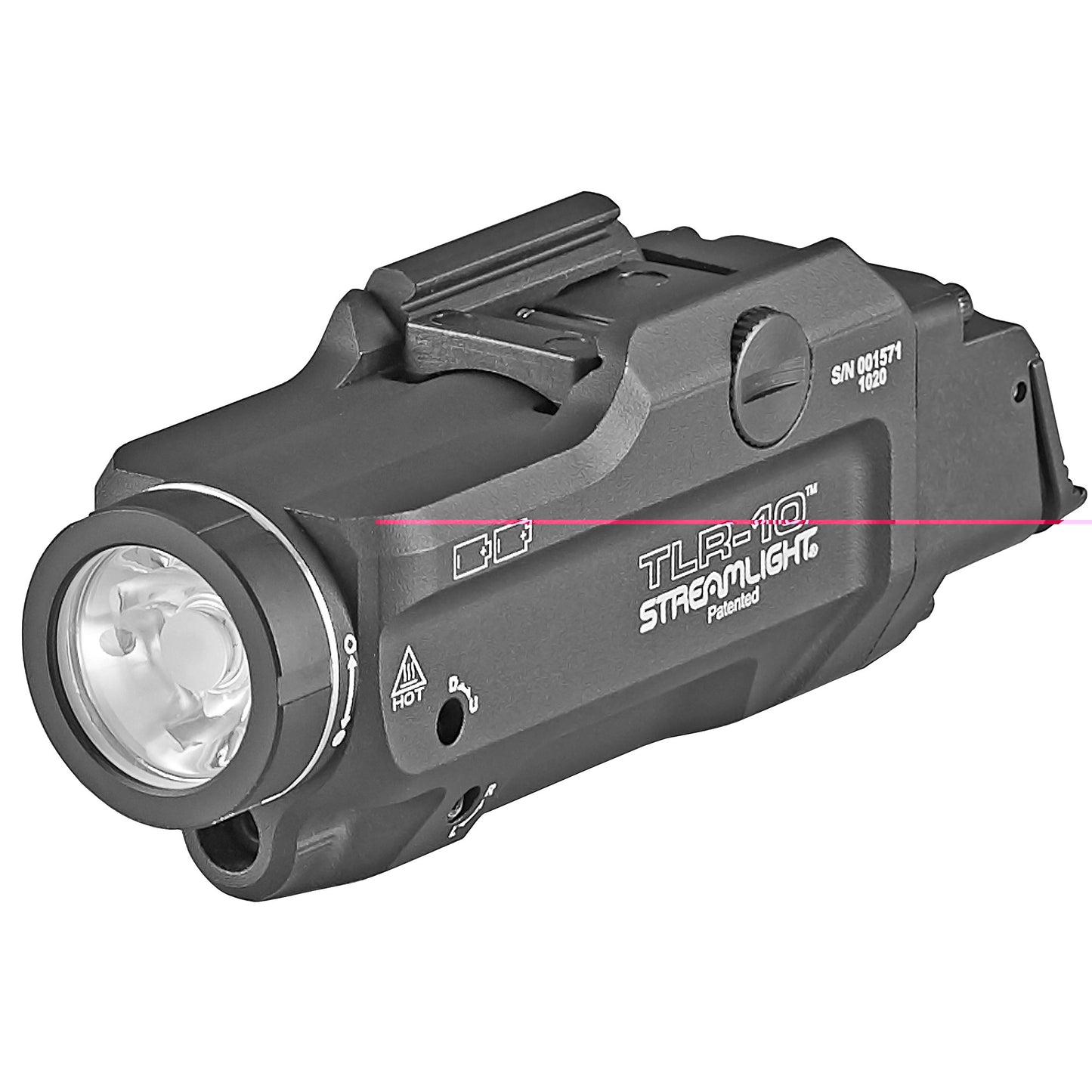 Streamlight, TLR-10 Flex, Tac Light w/laser, 1000 Lumens, Black