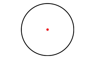 Truglo, Dual Color Open Red Dot, Fits Picatinny, Red/Green, 5MOA