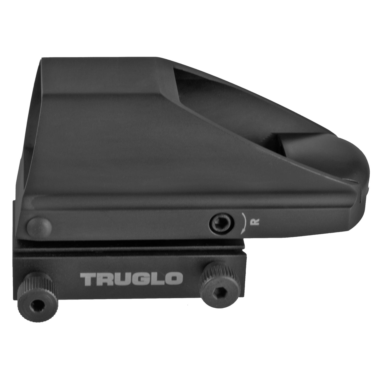 Truglo, TRU-BRITE Dual Color Single Reticle, Red/Green Dot, 1X, Black, 5 MOA, Anti-Reflection Coating on Target Side, Parallax Free from 30 Yards, CR2032 Battery Included