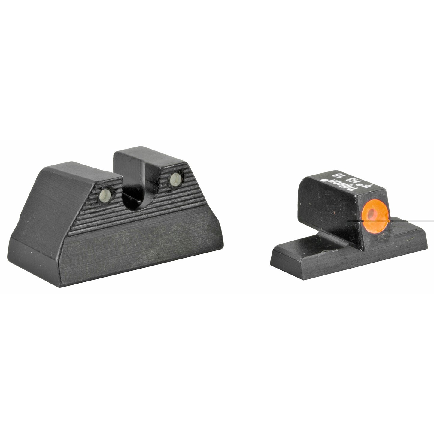 Trijicon, HD Night Sights, Fits H&K USP, Orange Front, 3 Dot Green, Tritium