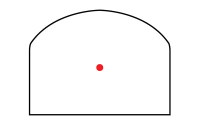 Trijicon, RMR, Type 2, 3.25 MOA, Black Matte Finish