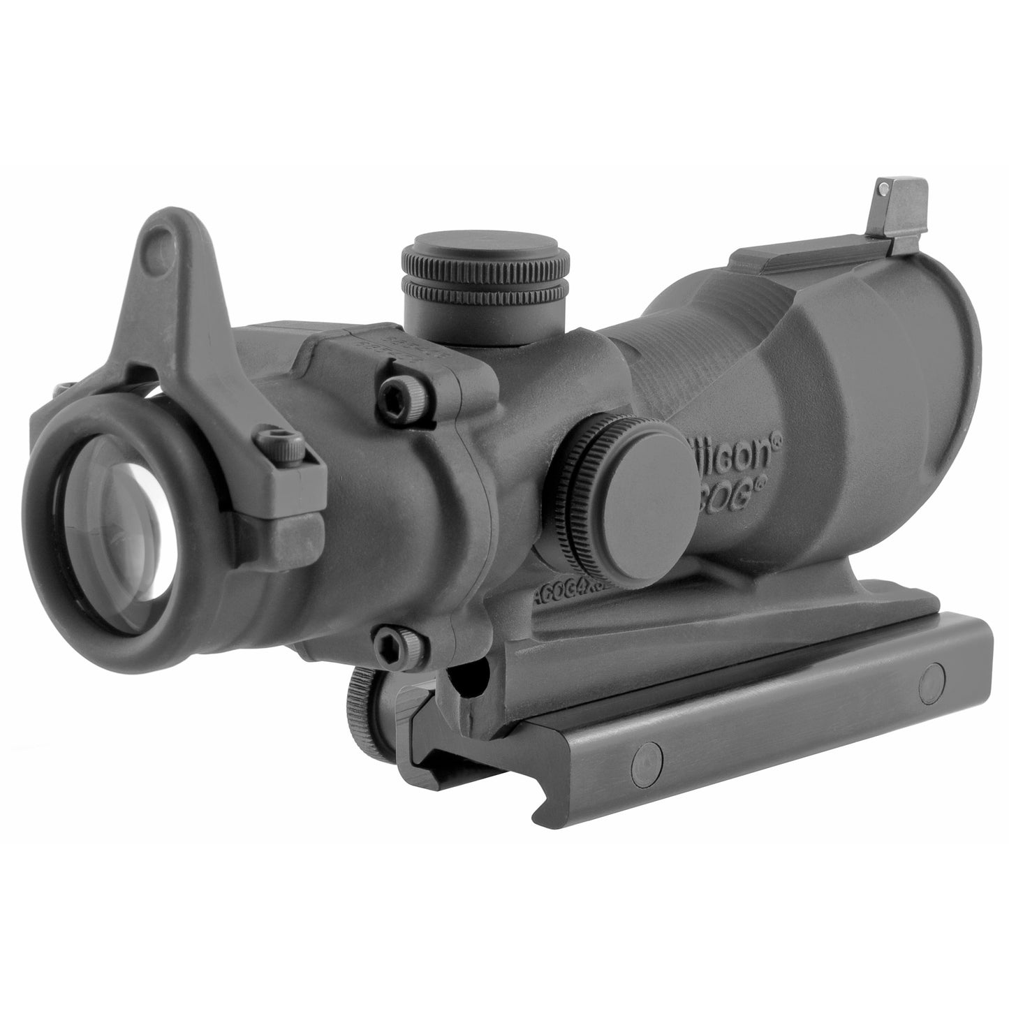 Trijicon, ACOG Rifle Scope, 4X32, .308 Amber Center Illumination for M4A1, Flat Top Adapter, Backup Iron Sights and Dust Cover
