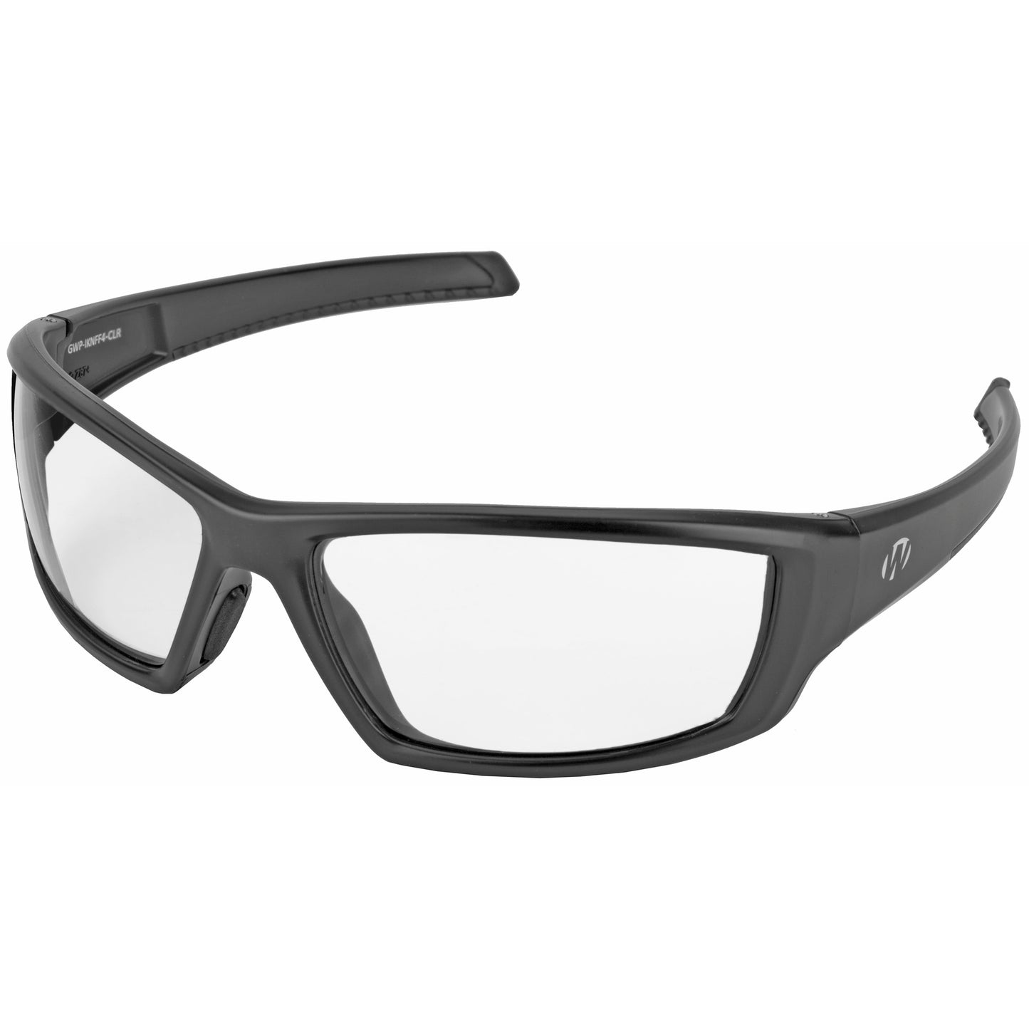 Walker's, IKON, Vector Full Frame Shooting Glasses, Black Frame, Clear Lens