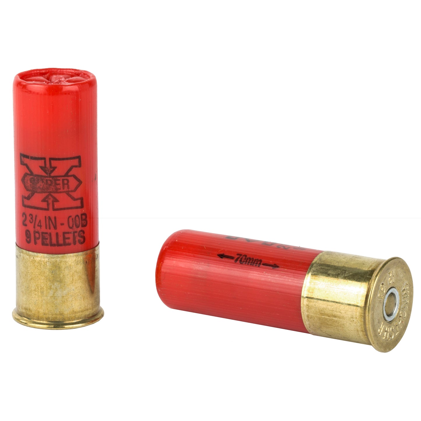 Winchester Ammunition, Super-X, 12 Gauge, 2.75", 00 Buck, Buckshot, 9 Pellets,5 Round Box