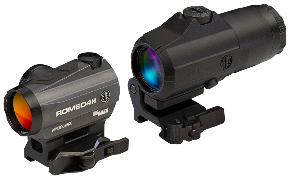 Sig Sauer Electro-optics Romeo4 And Juliet4 Combo, Sig Sorj43111 Rome04/juliet4 2moa Qrmnt 4x Mag