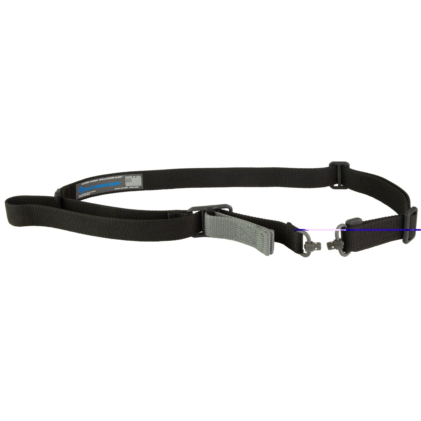 Blue Force Gear, Sling, Black, 2-TO-1 POINT SLING
