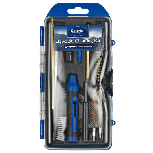 DAC, Gunmaster AR Rifle Cleaning Kit, 17 Pieces, 223/556MM, Includes Pull Through Rod, Punch, Pick and 6 Piece Driver Set