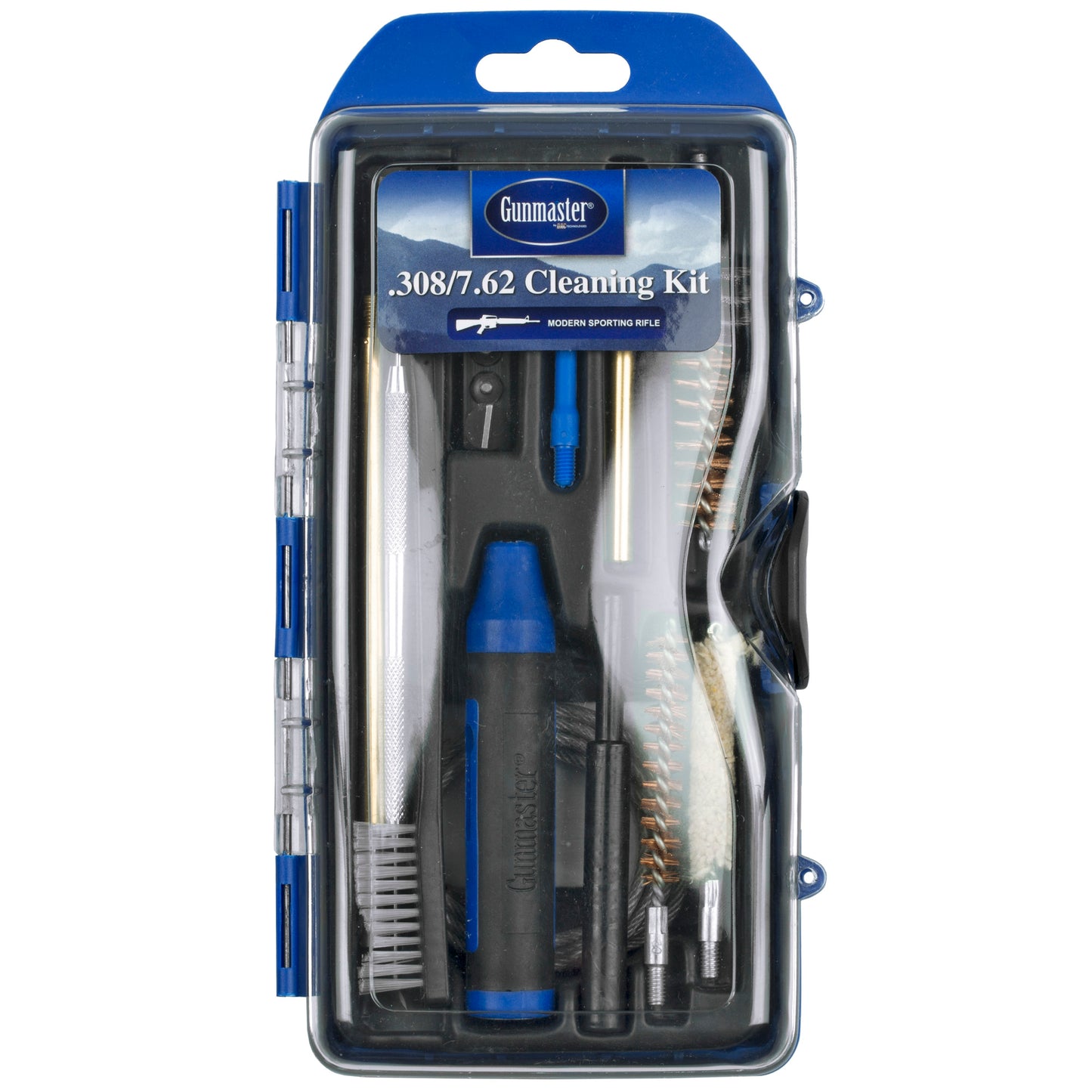 DAC, Gunmaster AR Rifle Cleaning Kit, 17 Pieces, 308/762MM, Includes Pull Through Rod, Punch, Pick and 6 Piece Driver Set