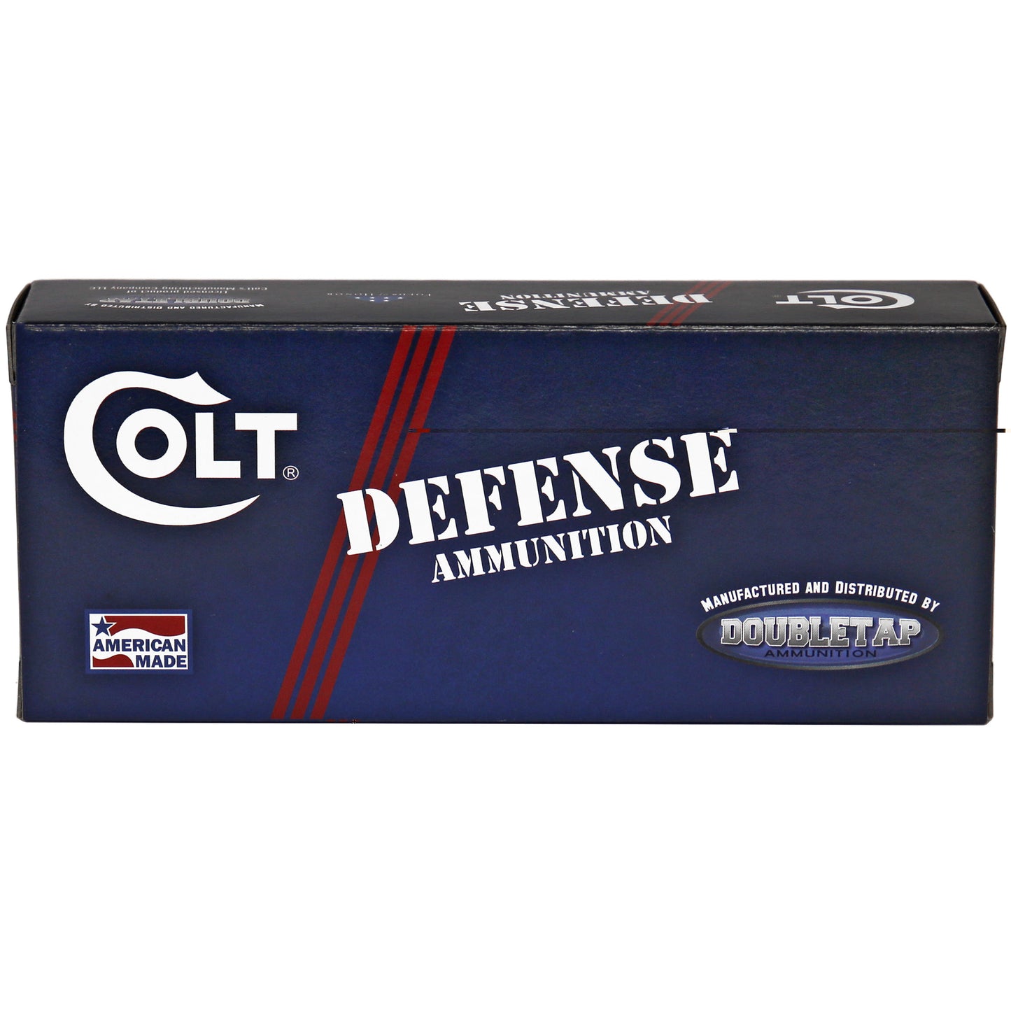 DoubleTap Ammunition, Colt Defense, 300 Blackout, 125 Grain, Solid Copper Hollow Point, 20 Round Box