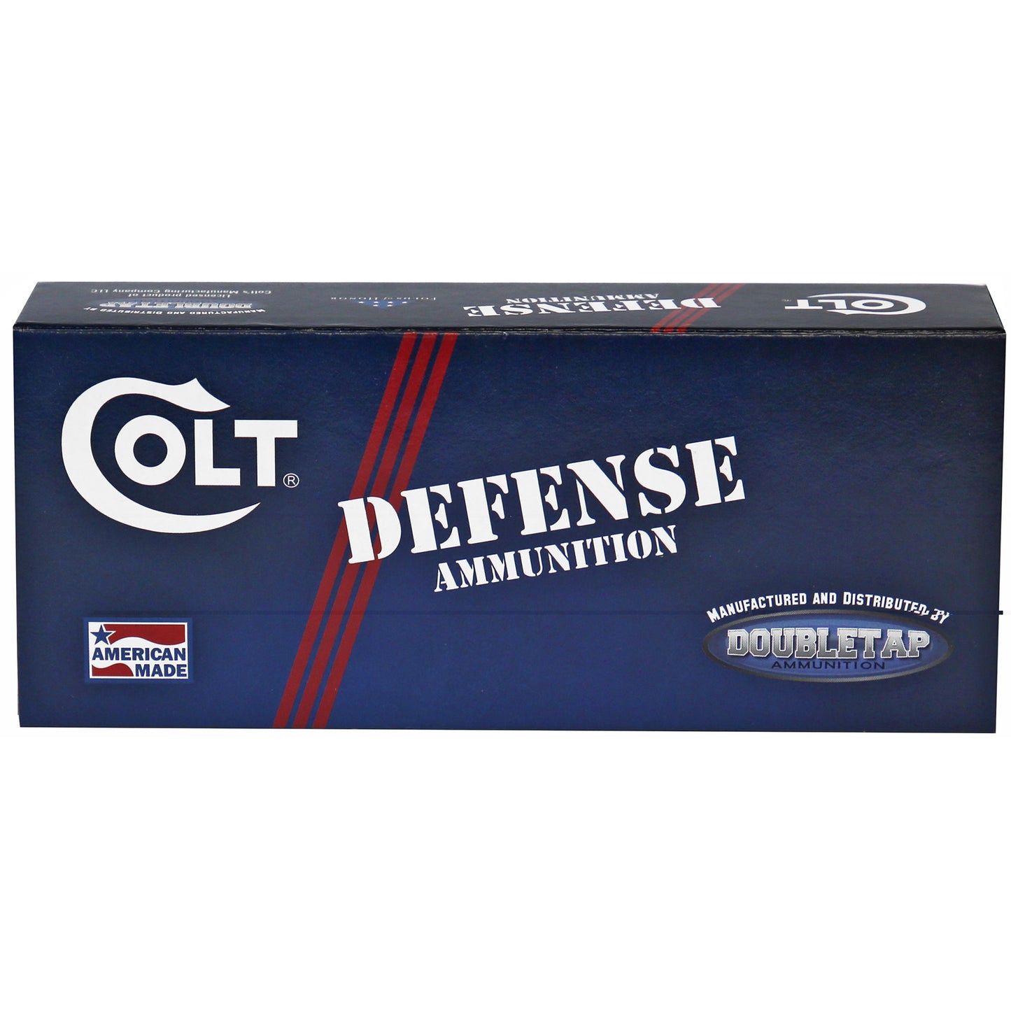 DoubleTap Ammunition, Colt Defense, 38 Special+P, 110 Grain, Solid Copper Hollow Point, 20 Round Box