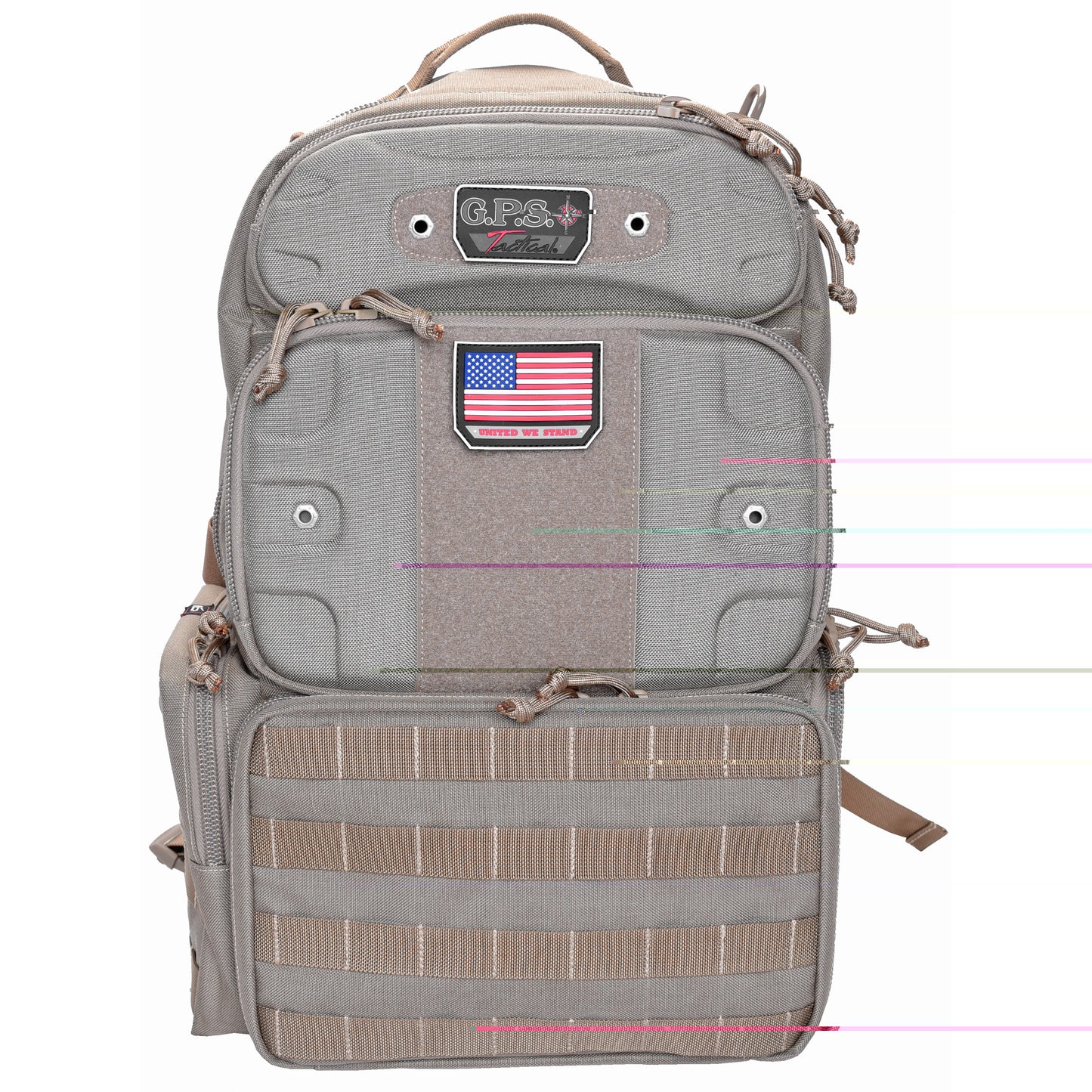 GPS, Tactical, Range Bag, Tan, Soft, Tall