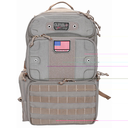 GPS, Tactical, Range Bag, Tan, Soft, Tall