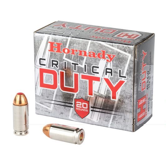 Hornady, Critical Duty, 40S&W, 175 Grain, FlexLock Duty, 20 Round Box