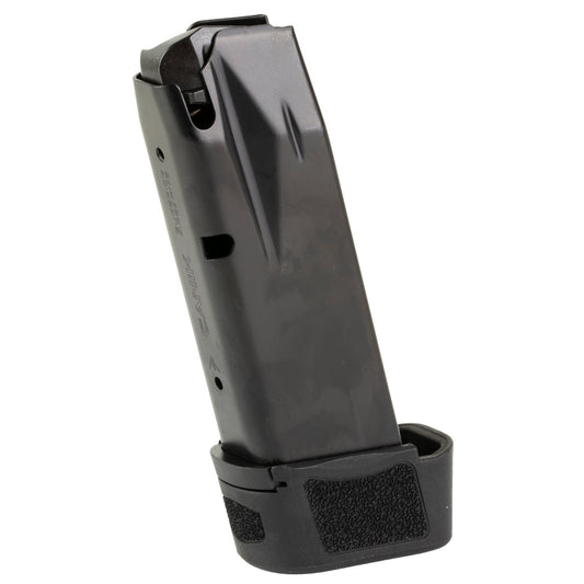 CANIK, MC9 Magazine, 9MM, 15 Rounds, Fits Canik MC9, Matte Finish, Black, Includes Black Full Grip Extension