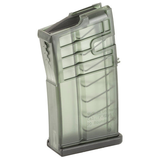 HK, Magazine, 308 Winchester, 20 Rounds, Fits MR762, Polymer, Black